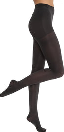 JOBST Opaque Waist High 20-30 mmHg Compression Stockings Pantyhose, Closed Toe, Small, Anthracite — 1