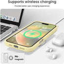 Vooii Compatible with iPhone 16 Pro Max Case, Liquid Silicone Upgrade [Camera Protection] [Soft Anti-Scratch Microfiber Lining] Shockproof Phone Case for iPhone 16 Pro Max 6.9 inch - Creamy Yellow — 7