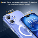 SPIDERCASE Magnetic for iPhone 16 Case,Built-in Kickstand,Clear — 5