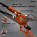Pristis UTA II Fishing Pliers, Multi-Function Split Ring Hook Remover Gear — 3