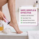 LIONVISON Electric Foot Callus Remover: Adjustable Speed Foot File - Pink — 3