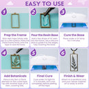 LET'S RESIN 250g UV Resin Jewelry Making Kit, 153Pcs Starter Kit with Light — 7