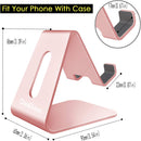 CreaDream Phone Stand Holder, Aluminum Phone Stand for Desk photo 5