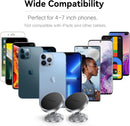 【2-Pack】Magnetic Phone Holder for Car Dash Strong Magnetic Car Phone Mount | Silver photo 6