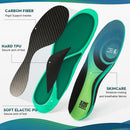 XINIFOOT Carbon Fiber Insole Performance Insoles Shock Absorbing Sport Shoe Insoles for Running, Basketball, Athletics Arch Support Inserts for Hiking Boots or Shoes — 2