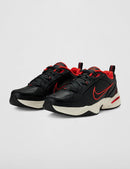 Nike Men's Air Monarch IV Training/Workout Shoes - Dark Smoke Grey/Black/Picante Red — 5