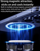 Phone Cooling Fan, Magnetic Radiator with RGB Lights,for Mobile Games and Live Streaming, Universal Compatibility for Android/iPhone/iPad, Large-Area Conduction Cooling (Cooler 2 Black) photo 6