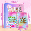 Nsrzua DIY Journal Kit for Girls,Toys for Ages 8-14 and Birthday Gifts for Girls. | purple — 6