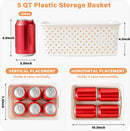 10 Pack Small Plastic Storage Bins with Lids, Stackable Plastic Storage Baskets for Organizing with Handles, Organizer Bins with Labels for Room, Craft, Containers for Pantry Organizers and Storage — 2