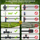100FT Drip Irrigation Kit with 30 Emitters, 3 Spray Types, Push-Fit System — 3