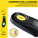 Pro-Grade Carbon Fiber Athletic Insoles, Black, Performance Sport Inserts, Breathable Design for Soccer, Basketball, Running (US Men 10.5-11, Women 12-12.5) — 5