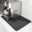 AMOAMI Coffee Mat Dish Drying Mat for Kitchen Counter-Bar Accessories, Hide…