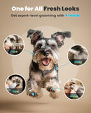 oneisall 4 in 1 Dog Grooming Kit with LCD Display