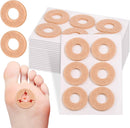 84 Pcs Callus Cushions for Bottom of Feet Self Adhesive Donut Corn Remover Pads Corn Patches for Foot Toes Blister Bunion Wart Pain Relief Prevention Pads,Skin Color — 1