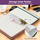 A5 Journaling Notebook, Hardcover Lined journal for Women Men writing, Note Taking, Personal Diary, 320 Pages 100GSM Thick Paper, Leather Cover Note book for School Office Supplies, 5.7'' X 8.4'' | 11.Purple — 5