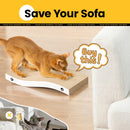 Cat Scratcher, Durable Scratch Pad, Corrugated Cardboard Scratching Board for Indoor Cats, Heavy Duty, Double-Sided Usability, Recyclable, with Catnip, Medium, 1 Pack — 5