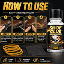 Shoe Glue – Waterproof, Clear, Fast-Drying, Heavy Duty Shoe Glue Sole Repair for Sneakers, Boots, Heels, Hiking… — 7