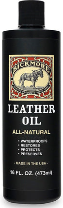 Bickmore Leather Oil Conditioner 16 oz, Waterproofs & Restores — 1