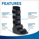 United Ortho Cam Walker Fracture Boot, Small, Black — 2
