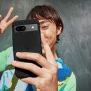 Google Pixel 8a Case - Durable Protection - Stain-Resistant Silicone - Android Phone Case - Obsidian — 5
