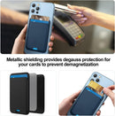 iLodn Magnetic Wallet Compatible with MagSafe for iPhone 17 16 15 14 13 12 Pro Max Air Plus Model, Mag 3 Safe Card Holder Stick on Accessories for Cell Phone & Case, Aureate photo 6