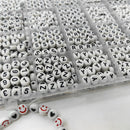 JULIMAIDONG Alphabet Beads A-Z 1350+Pcs Letter Number Hearts Bracelets Bead — 4