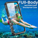 AICase for iPhone 16e Case/iPhone 17e Case Waterproof, Clear Water Proof Shockproof Dustproof Snowproof Full Body Rugged Transparent Underwater Phone Case for iPhone 16e/17e Built-in Screen Protector — 2