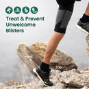 Gel Blister Hydrocolloid Bandages - Welnove 21ct Blister Cushions (Bunion Pack) - Blister Bandages for Heel, Toe & Foot - Blister Pads for Prevention & Recovery - Water Resistant | 21 Count — 4