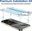 amFilm OneTouch for iPhone 16 Pro Screen Protector 6.3'' Tempered Glass — 3