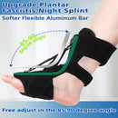 Plantar Fasciitis Night Splint-Upgrade 3 Adjustable Planter Facetious Relief Brace,Plantar Fasciitis Relief Women Men Straps,Support Relief Foot Drop Achilles Tendonitis Day Night(Black-1PC) — 2