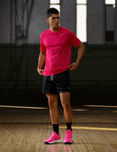 Nike Unisex Adult Precision 7 Basketball Shoes - Pink Blast/Black/White — 3