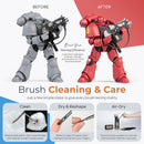 Nicpro Miniature Paint Brushes Drybrush - 31PCS Model Paint Brush Set | 31 PCS — 8