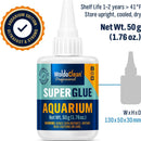 WoldoClean Aquarium Super Glue Gel 50g Fish Safe - Reef Coral Rock Plants — 8