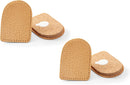 Kaps – Cork & Leather Heel Lifts (2 Pck) – Twin Pack Self-Adhesive Insoles for Shock Absorption, Achilles Tendonitis Relief & Comfort, Vegetable Tanned – for Daily Use by Women — 1