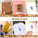 Stencils for Painting on Wood, Reusable Flower Stencils Painting Crafts Templates Drawing Stencil for Painting on Wood, Wall, Furniture(18) — 6