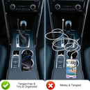 Coiled Carplay Car Charger Fast Charging, USB A to USB C Cable 2 Pack 3
