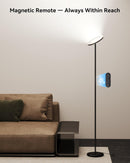 JOOFO LED Floor Lamp for Living Room, Torchiere Lamp with Compact Remote — 6