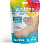 ZenToes Bunion Pads to Wear with Shoes, Waterproof Protectors, 48 Count | Beige Sensitive Skin | 48 Pack — 1