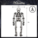 79" Skeleton Halloween Balloon, Jumbo Skull Foil Balloon for Halloween Decorations Indoor, Halloween Home Decor, Halloween Decorations Outdoor | Halloween 1pack — 2
