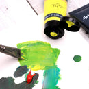 Artecho Black Acrylic Paint, Lamp Black Paint (120ml / 4.05oz) Tubes, Art Craft Paints for Canvas, Rock, Stone, Wood, Fabric, Art Supplies | 4.05 Fl Oz (Pack of 1) — 4