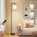 Ziisee 64" Floor Lamp with Remote Control, Dimmable Tall Standing Lamps for Living Room Bedroom Office Corner, 9W… — 1