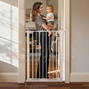 43 inch Tall Safety Dog Gate Adjustable 29.7-45.2 inch Extra-Wide Metal Pet…