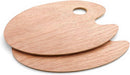 Paint Palette, 2PCS Wooden Paint Tray Palettes — 1