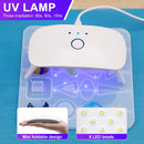 KISREL UV Resin Kit with Light, 200g Hard Type Clear UV Resin and UV Light — 3