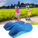 Arch Support Shoes Inserts for Boys Orthotic Shoe Inserts for Kids Flat Feet Gel Thick Shoe Insoles for for Heel Protector and Pains Relief - Blue — 7