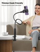 Lamicall Gooseneck Phone Holder for Bed, Stable Flexible Arm Stand for Desk photo 2