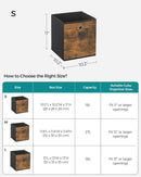 SONGMICS Storage Cubes, Set of 6, 11-Inch Foldable Closet Organizers — 4