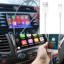 2 Pack Car Media Carplay Cable for iPhone 18/17/Duo(Fold)/Air/15/16 16e 15, Android Auto, Navigation Fast Charger & Data Cord for iPad,Samsung,Google Pixel, Moto, LG Phone USB A to USB Type C Charging 2