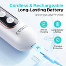 COSLUS C60 Professional Pedicure Manicure Kit, Cordless Electric Nail File - Rose — 8