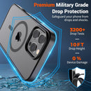 SUPFINE Magnetic for iPhone 16 Pro Case Black — 3